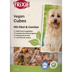 Snacks Vegan composés de fruits et de légumes.