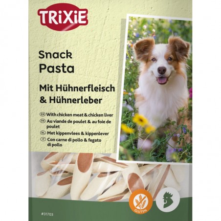 Friandise pour chiens Trixie, au poulet et au poisson.