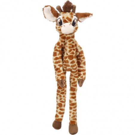 Peluche girafe douce pour chien de la marque Flamingo.
