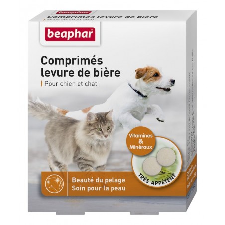 Levure de bière pour chien de la marque Beaphar.