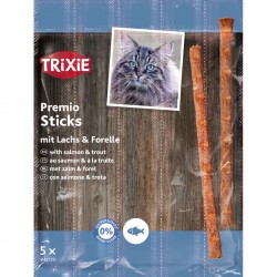 Friandises au saumon et à la truite pour chats de la marque Trixie