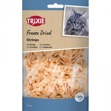 Petites crevettes pour chats de la marque Trixie