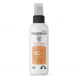 Crème solaire protectrice pour chiens et chats de la marque Biogance.