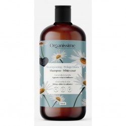 Shampooing pour pelage blanc de la marque Biogance.