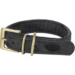 Collier en cuir nubuck de la marque trixie