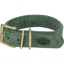 Collier en cuir nubuck de la marque trixie