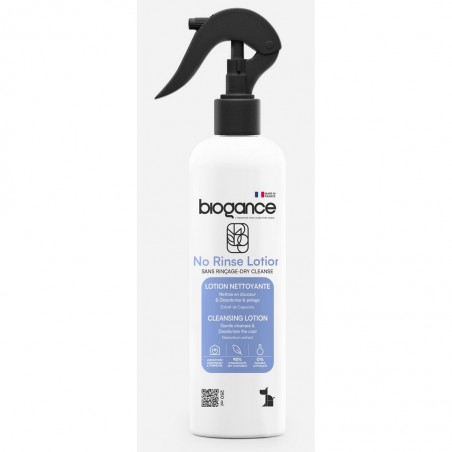 Lotion sans rinçage de la marque Biogance.