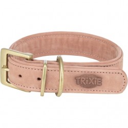 Collier en cuir nubuck de la marque trixie