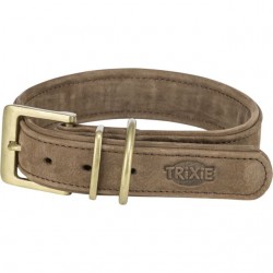 Collier en cuir nubuck de la marque trixie