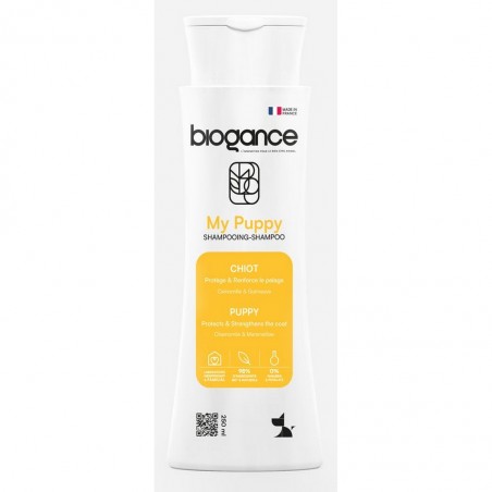 Shampooing pour chiot de la marque Biogance.