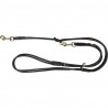 Laisse en cuir nubuck de la marque trixie