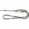 Laisse en cuir nubuck de la marque trixie