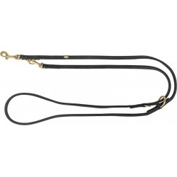 Laisse en cuir nubuck de la marque trixie