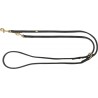 Laisse en cuir nubuck de la marque trixie