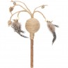 Jouet pour chat de la marque Flamingo en bois de Matatabi.