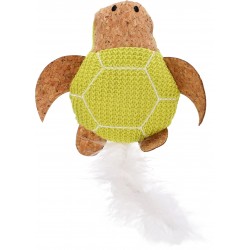 Jouet chat en forme de tortue de la marque Flamingo.
