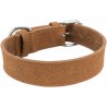 Rustic Collier en cuir gras Heartbeat Trixie